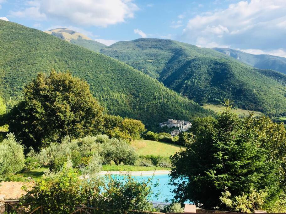 Casale Rosso Villa Castel San Felice Buitenkant foto