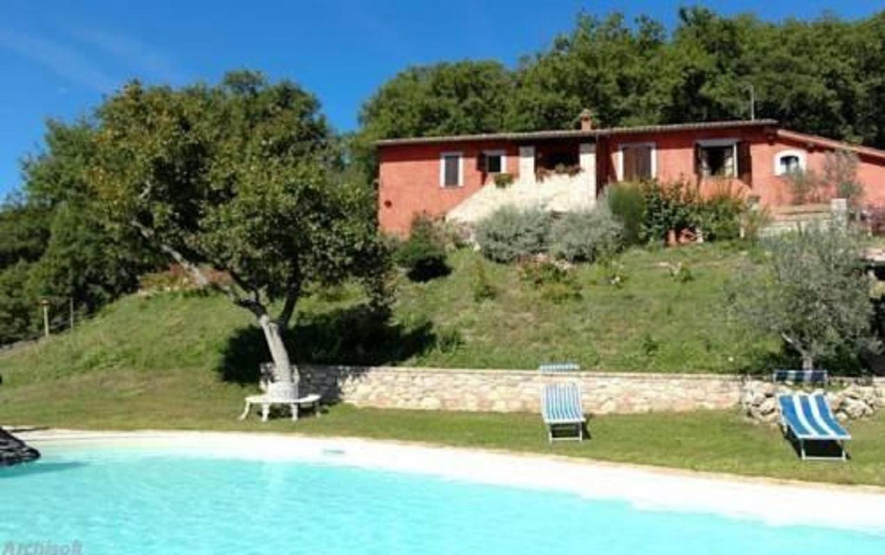 Casale Rosso Villa Castel San Felice Buitenkant foto