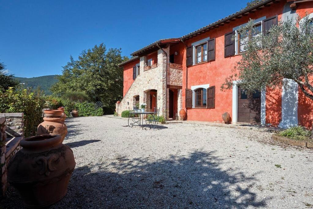 Casale Rosso Villa Castel San Felice Buitenkant foto