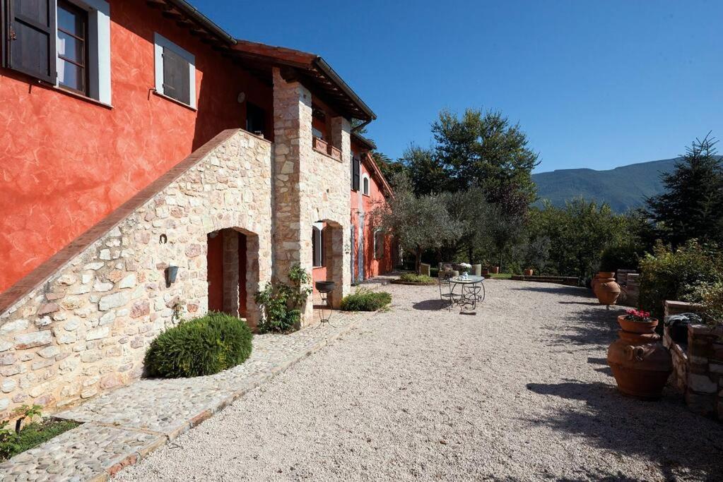 Casale Rosso Villa Castel San Felice Buitenkant foto